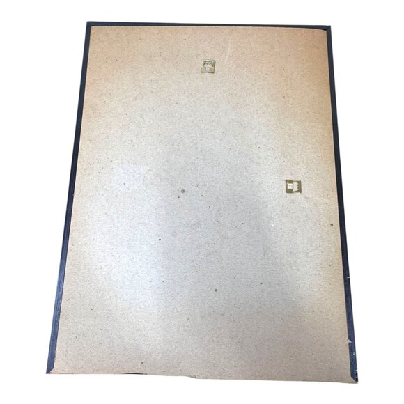 Authentic Vintage Weintraub from Turkey Portrait Sketch Framed Art Turkish Woman - Picture 10 of 11